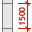 Ikona nástroje Kótovat potrubí