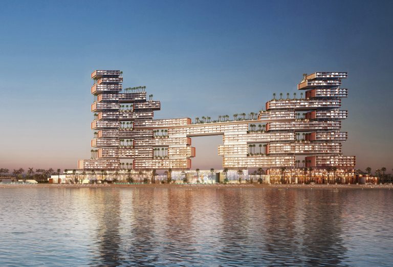 BIM model vyzdívek a sádrokartonových příček v LOD 400 na projektu Royal Atlantis v Dubaji