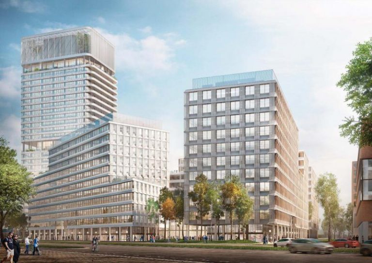 BIM model administrativního komplexu Twin City