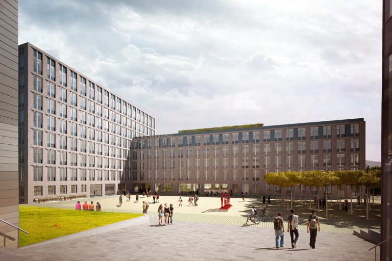 BIM model dostavby budovy Univerzity Jana Evangelisty Purkyně v Ústí nad Labem