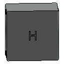BIM rodina nástěnného hydrantu pro Autodesk Revit